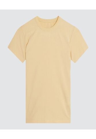 Camiseta Para Niña Manga Corta Color Amarillo  Marca Ostu #90090118 Ostu