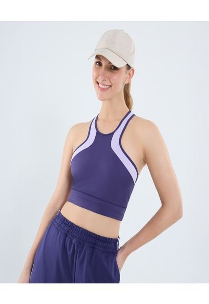 Top Para Mujer  Color Morado Marca Ostu #40220406
