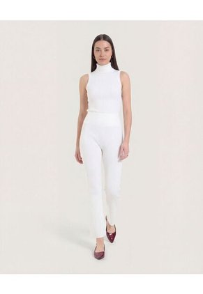 Pantalón  Para Mujer Moda Color Crema Marca Ostu #40070879