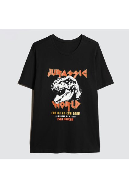 Camiseta Para Hombre Manga Corta Color Negro Marca Ostu #60091144