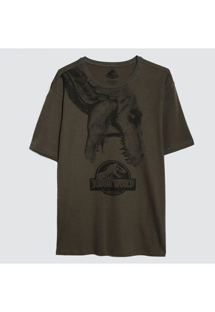 Camiseta Para Hombre Manga Corta Color Verde  Marca Ostu #60091142