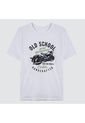 Camiseta Para Hombre Manga Corta Color Crudo Marca Ostu #60091259 de Ostu