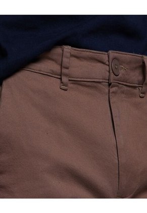 Pantalon Para Hombre Chino Color Café Oscuro Marca Ostu #60070301