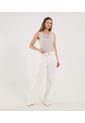 Body Para Mujer Manga Sisa Color Beige Marca Ostu #40200210 de Ostu