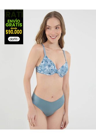 Brasier Para Mujer Media Copa Color Marfil Marca Ostu #40830015 Ostu