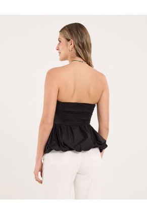 Blusa Para Mujer Manga Sisa Color Negro Marca Ostu #40121150