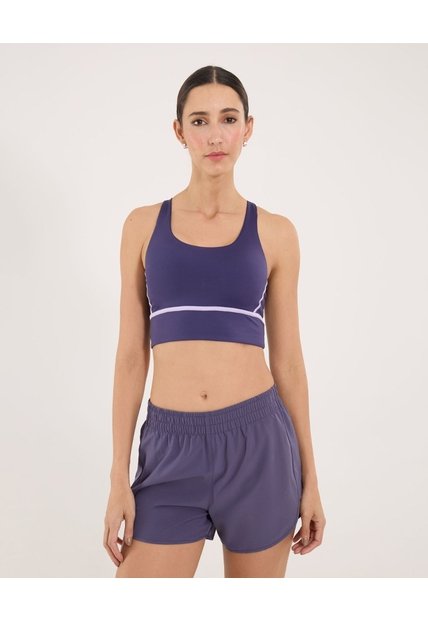 Top Para Mujer  Color Morado Marca Ostu #40220404