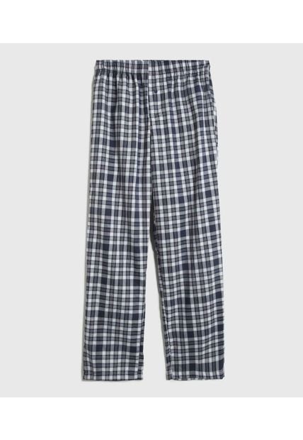 Pantalón Para Hombre Multiusos Plano Color Azul Marca Ostu #60070526