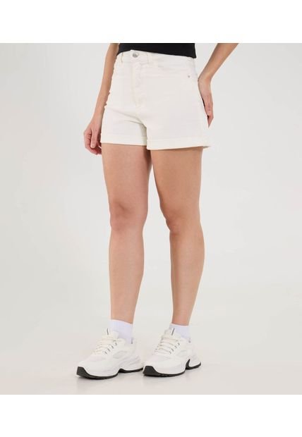 Short Para Mujer Mom Color Crudo Marca Ostu #40190349