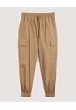 Pantalón  Para Mujer Jogger Color Café Marca Ostu #40070911 de Ostu
