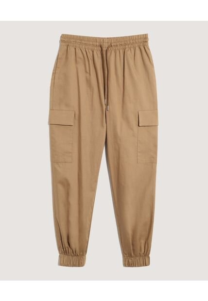 Pantalón  Para Mujer Jogger Color Café Marca Ostu #40070911