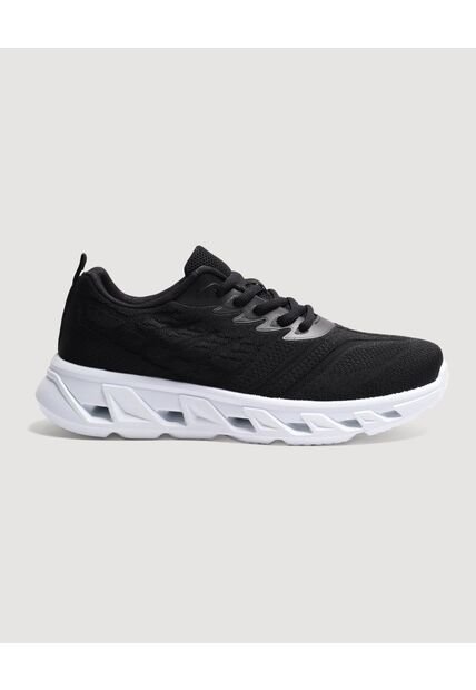 Tenis  Para Hombre Sport Color Negro Marca Ostu #60720138