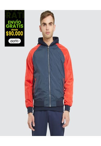 Chaqueta Para Hombre Bomber Color Rojo Marca Ostu #60080083 Ostu