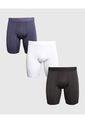 Pantaloncillo Para Hombre Boxer Filete Medio Microfibra Color Negro Marca Ostu #60000518 de Ostu