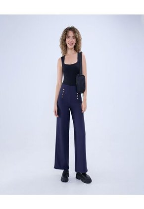 Pantalon Para Mujer  Color Azul  Marca Ostu #40070698