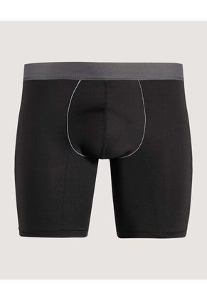 Boxer Para Hombre Filete Medio Microfibra Color Negro Marca Ostu #60000524