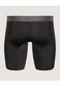 Boxer Para Hombre Filete Medio Microfibra Color Negro Marca Ostu #60000524 de Ostu