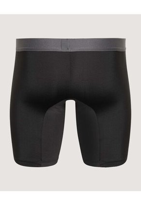 Boxer Para Hombre Filete Medio Microfibra Color Negro Marca Ostu #60000524