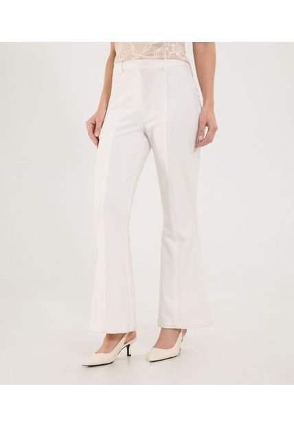 Pantalón Para Mujer Moda Color Crema Marca Ostu #40070831