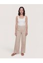Pantalón  Para Mujer Moda Color Beige Marca Ostu #40078217 de Ostu