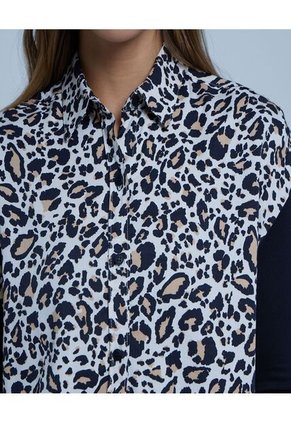 Camisa Para Mujer Manga Corta Color Negro Marca Ostu #40010190