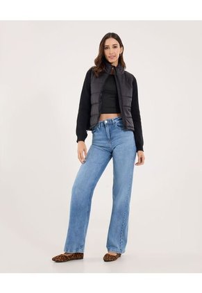 Chaqueta Para Mujer Acolchada Color Negro Marca Ostu #40080233