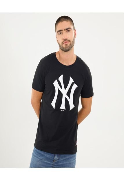 Camiseta Para Hombre Manga Corta Cuello Redondo Color Negro Marca Ostu #60091756