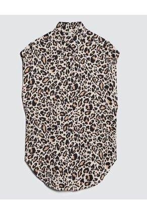 Camisa Para Mujer Manga Corta Color Negro Marca Ostu #40010190