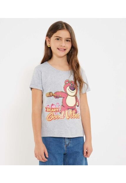 Camiseta Lotso Beary Good Vibes Para Niña  Niña #90090316