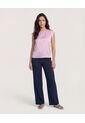 Blusa  Para Mujer Manga Sisa Color Lila Marca Ostu #40121239 de Ostu