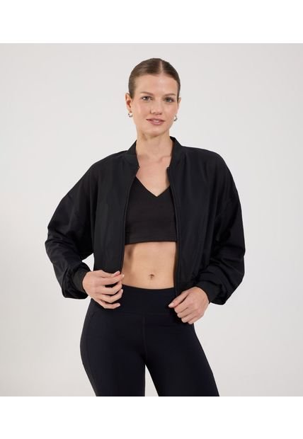 Buzo Para Mujer Zipper Color Negro Marca Ostu #40060464