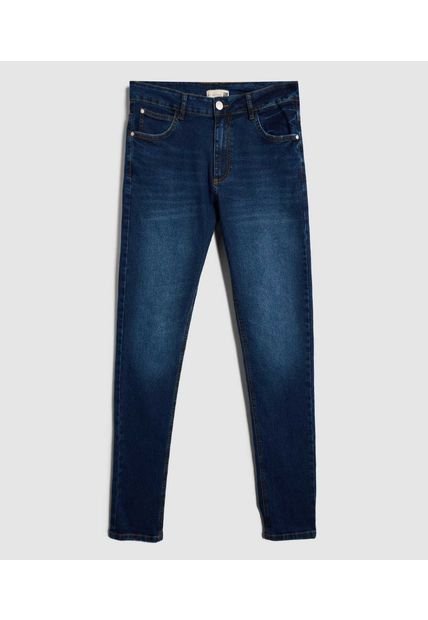 Jean Para Hombre Skinny Color Azul Medio Marca Ostu #60160344