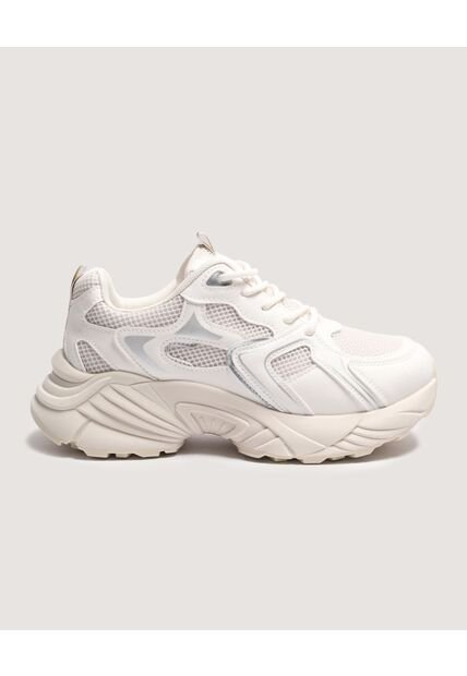 Tenis  Para Mujer Casual Color Blanco Marca Ostu #40720194