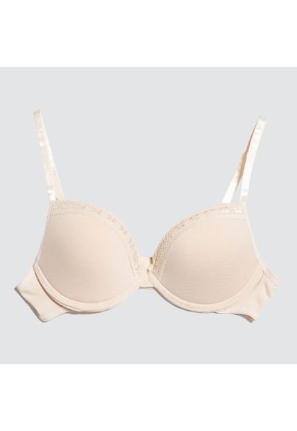 Brasier Para Mujer Media Copa Color Piel Marca Ostu #40830013