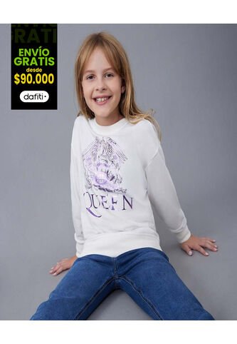 Buzo Queen  Para Infantil Niña #90060132 Ostu Ostu