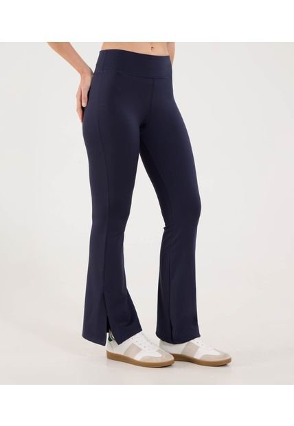 Leggins Para Mujer Flare Color Azul Marca Ostu #40230609