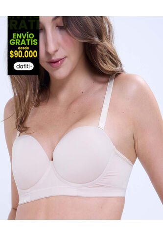 Brasier Para Mujer Straple Color Piel Marca Ostu #40830011 Ostu