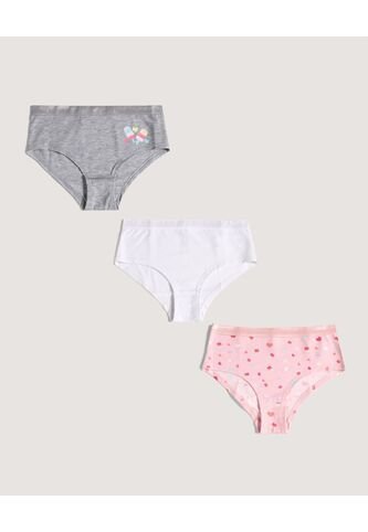 Ropa Interior Para Niña Panty Color Pack X Marca Ostu #90180056 Ostu