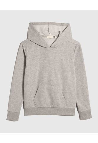 Buzo Para Niño Hoodie Color Gris  Marca Ostu #80060141 Ostu