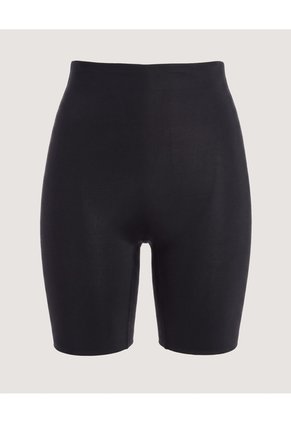 Panty Bóxer Control Suave Para Mujer Negro Ostu