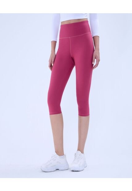 Leggins Para Mujer Medio Color Rojo Marca Ostu #40230571