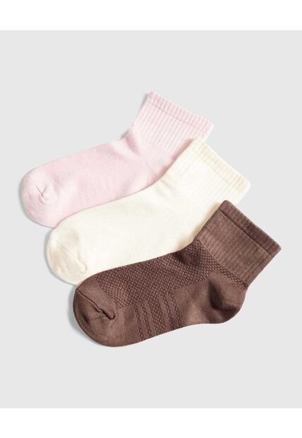 Medias Para Mujer Tobillera Color Negro Marca Ostu #40980230