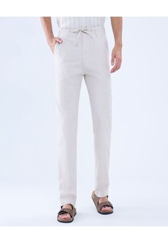 Pantalon Para Hombre  Color Beige Marca Ostu #60070451 Ostu