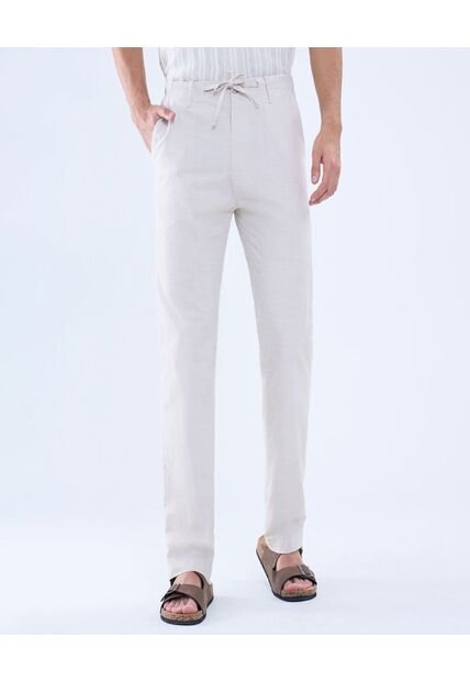 Pantalon Para Hombre  Color Beige Marca Ostu #60070451