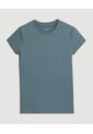 Camiseta  Para Mujer Manga Corta Cuello Redondo Color Verde Marca Ostu #40092799 de Ostu