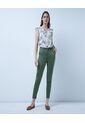 Pantalon Para Mujer Chino Color Verde  Marca Ostu #40070552 de Ostu