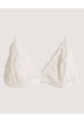 Bralette Para Mujer Encaje Color Marfil Marca Ostu #40810007