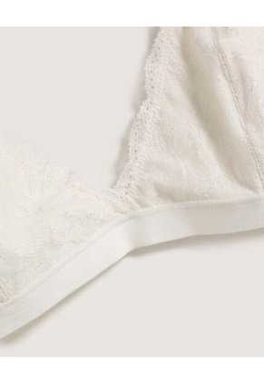 Bralette Para Mujer Encaje Color Marfil Marca Ostu #40810007