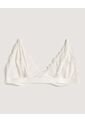 Bralette Para Mujer Encaje Color Marfil Marca Ostu #40810007 de Ostu