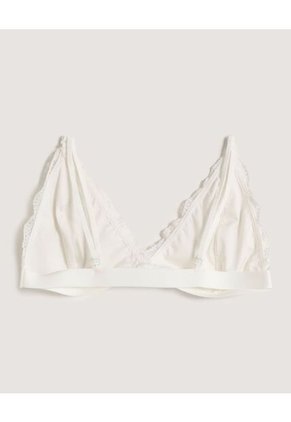 Bralette Para Mujer Encaje Color Marfil Marca Ostu #40810007